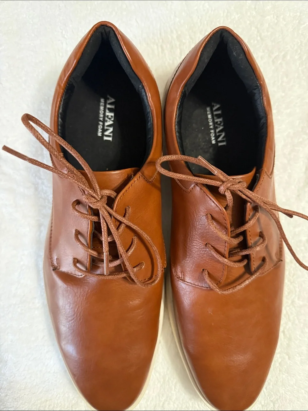Alfani Men’s Brown Leather Chukka Boots